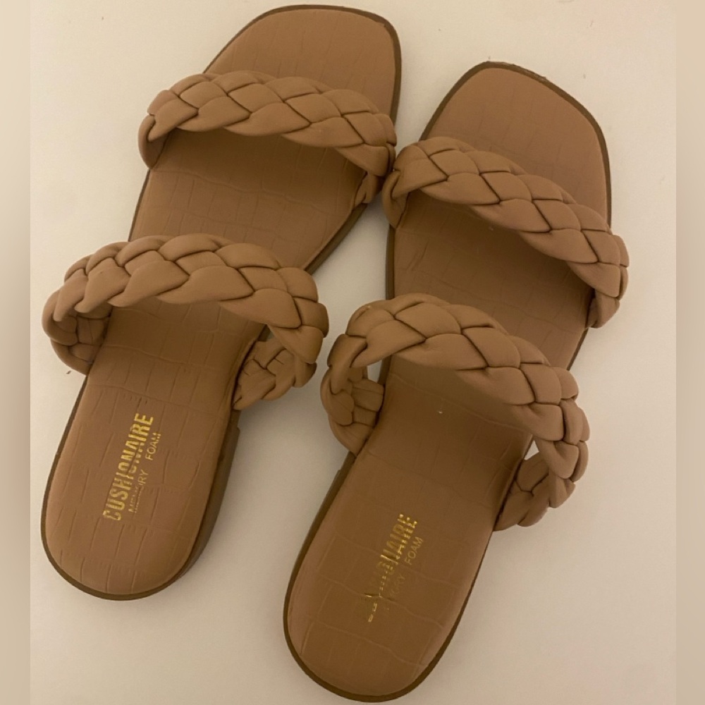 tan sandals- size 8.5 women’s